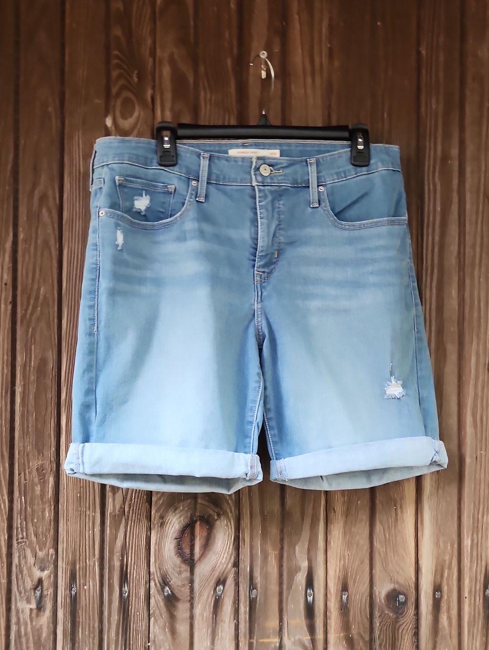 Levi Strauss Signature Ladies Bermuda Shorts